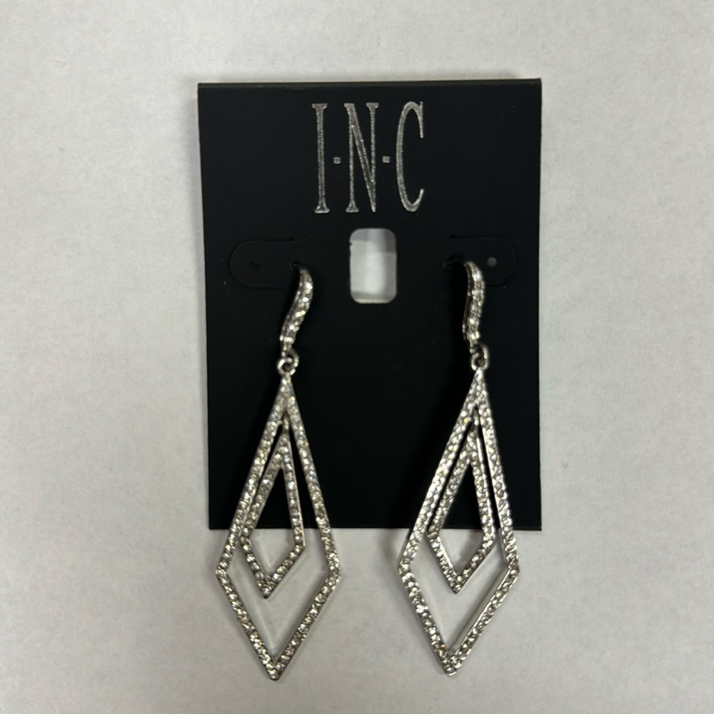 I N C drop earrings
